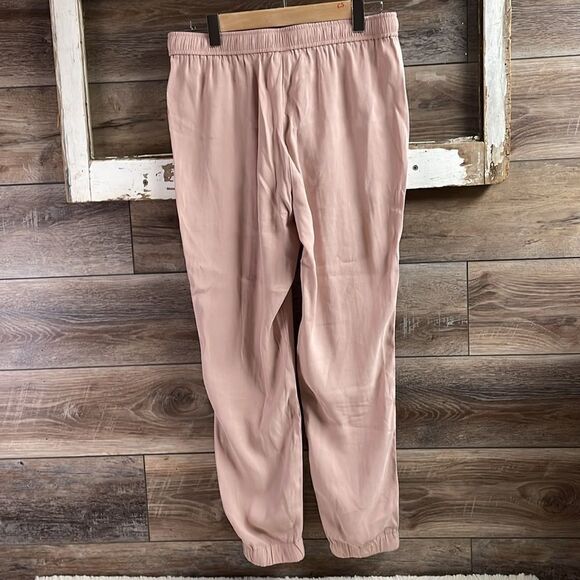 Van Heusen Ladies Stretch Extensible Drawstring Pants, Size 10, Dusty Rose Pink - Picture 5 of 7